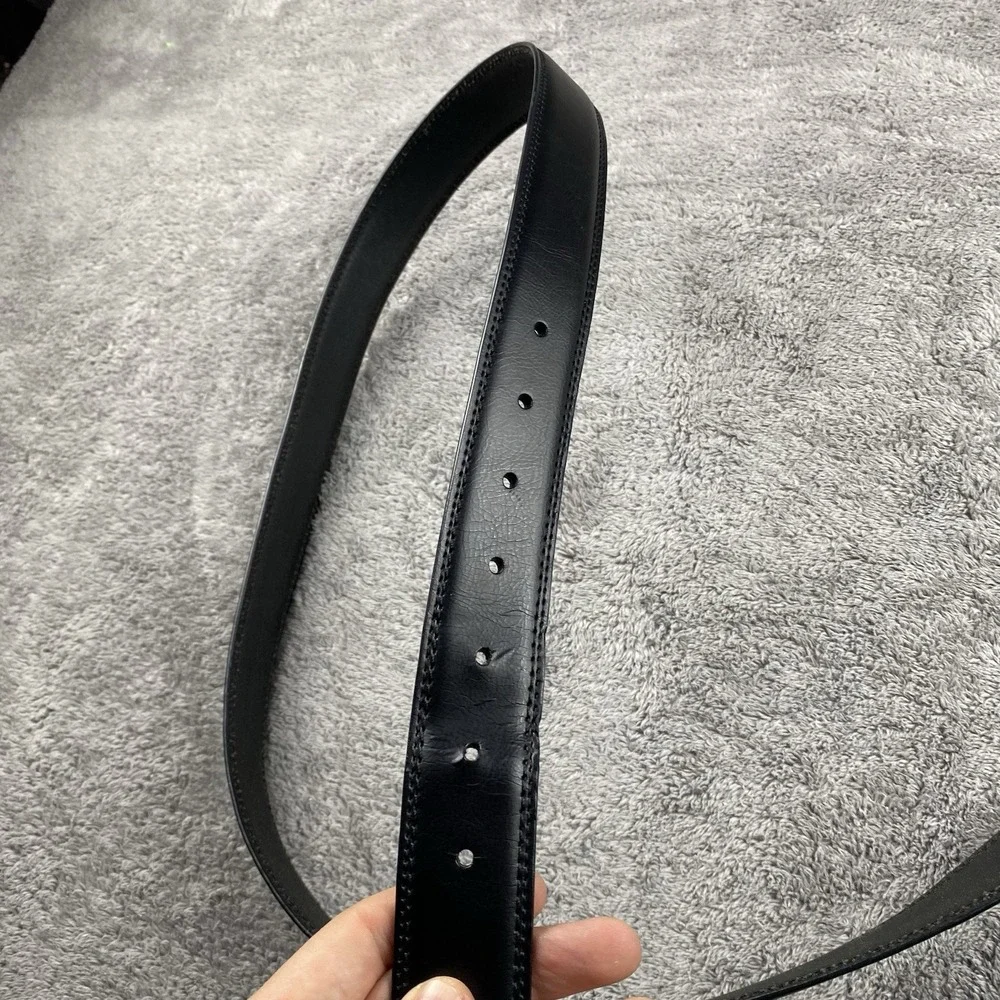 Unbranded‎ Synthetic Leather Belt Mens 44/110 Black